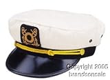  : Adult Yacht Sailor Captain Cap