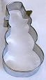 RM Snowman w/ Top Hat Frosty Christmas Cookie Cutter for Holiday Party Favors or Scrapbooking