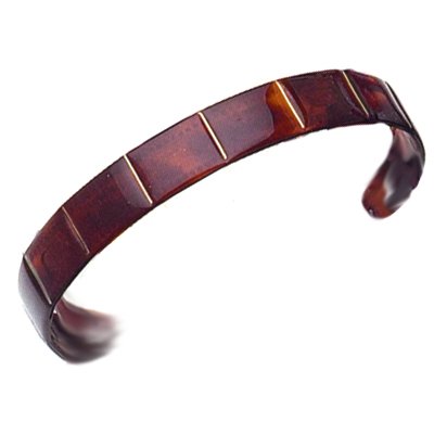 Caravan French Boxed Shell Headband with Gold 19 mm (Haarmode T&uuml;cher) Preisvergleich
