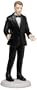 Weddingstar "Surprised Groom" Mix & Match Cake Topper - Caucasian