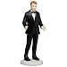 Weddingstar "Surprised Groom" Mix & Match Cake Topper - Caucasian