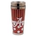 University of Alabama A Logo Polka Dot Insulated Travel Mug Licensed