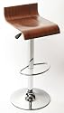 CLP - Tabouret de bar design &laquo; Wood &raquo; couleur bois