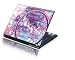 Laptop Skin Notebook Sticker Cover H265 Purple Glass (Brand New with 2 FREE touch pad decals)