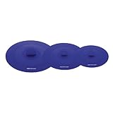 Rachael Ray Tools and Gadgets Top-This Suction Lid, Small/Medium/Large, Blue, 3-Piece Set