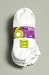 HUE Women's No Show Liner with Cushion Sole, 6-Pack image 3