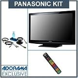 Panasonic TC-P42C2 42 inch Class Viera C2 Series Plasma HDTV 720p Resolution, with Accessory Kit (2 HDMI Cables, 1 RGB Cable, 1 Audio Cable, Plasma / LCD Clean Kit, Monster 6 Outlet Surge Protection)