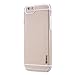 iPhone 6 / iPhone 6S Case - Poetic [Atmosphere Series] - [Lightweight] [Slim-Fit] Slim-Fit Tranparent Hybrid Case for Apple iPhone 6 /iPhone 6S 4.7inch Clear/White (3 Year Manufacturer Warranty From Poetic)