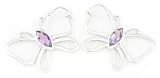 181 Farfalla earrings Organic / Silver Jewelry of Bali