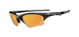 Oakley Half Jacket XLJ Sunglasses Jet Black/Persimmon