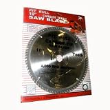 10 100 Tooth Carbide Blade by Pit Bull