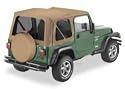 Bestop Replace A Top -51180-37- Color: Spice/ No Door Skins / Tinted Windows / Fits: 97-02 Jeep Wrangler TJ