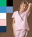 Dickies Medical Uniforms Mock Wrap Top Scrub