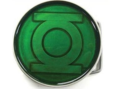  Bioworld DC Comics Green Lantern Logo Metal Belt Buckle