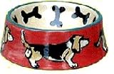 Breed Specific Dog Bowl, Bassett Hound Jumbo