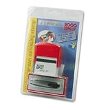 Cosco 030600 2000 Plus one-color create-a-stamp kit, 4-line kit, black ink