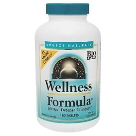 Source Naturals Wellness Formula, 180 tablets