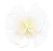 Womens Big Flower Mesh Feather on Hair Clip Headwear Fascinator