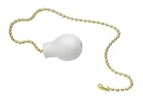 Westinghouse #77014 12 White Knob Pull Chain