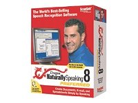 Dragon NaturallySpeaking Preferred - ( v. 8.0 ) - complete package - 1 user - CD - Win - German