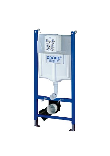Grohe 38754001 Solido WC-Installationselement f&uuml;r Wand-WC f&uuml;r Trockenverkleidung inkl. Wandwinkeln