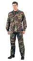 Military Woodland Camo Ultra Force BDU Shirt