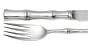 Ricci Bamboo 5-Piece Stainless-Steel Flatware Place Setting, Service for 1