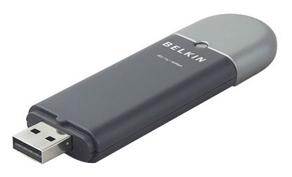 BELKIN F5D7050 Wireless 802.11g USB Network Adapter