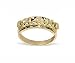 Genuine 10 KT Yellow Gold Diamond Cut Band 10K Ring Size 7