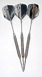 P4 Knurled Grip, 24 Grams, 90% Tungsten, No-Bounce, Moveable Point Darts