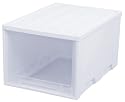クローゼット衣装ケース(高さ30)4個組 ホワイト CC-30-4WH