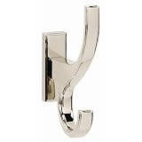Alno A7599 Arch Robe Hook with Brass Construction Finish: Polished Nickel