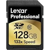 Lexar Media 128 GB SDXC Flash Memory Card LSD128CRBNA133