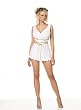 Sexy Greek Goddess Pleated Mini Dress Costume