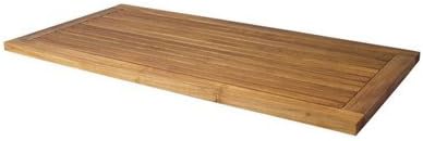Premium Teak Bath Mat with Frame