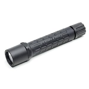 SureFire G3-BK Black Nitrolon Max Output 105 lumens Runtime 60 minutes 2009