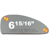 1999-2002 MERCURY COUGAR Convex, Passenger Side Replacement Mirror Glass by Automotive Mirror Glass