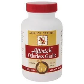 Arizona Natural Resources Allirich Odorless Garlic, 500mg, Capsules 250 ea