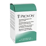 GOJO PROVON ENRICHED SHAMPOO FOR BODY & HAIR 1000mL Shampoo Refill, Yellow, 10/cs