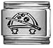 Jewelry : Clearly Charming Pool Table Laser Italian Charm