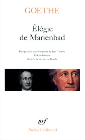 El�gie de Marienbad et autres po�mes