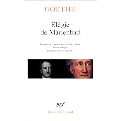 El�gie de Marienbad et autres po�mes
