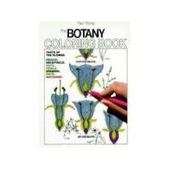 Botany Coloring Book (HarperCollins Coloring Books (Not Childrens))