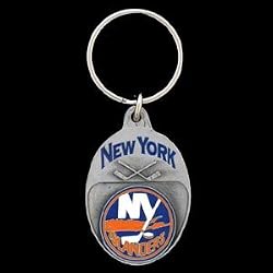 New York Islanders Team Key Ring - NHL Hockey Fan Shop Sports Team Merchandise