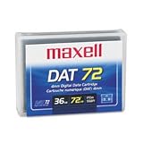 1/8 DAT 72 Cartridge, 170m, 36GB Native/72GB Compressed Capacity