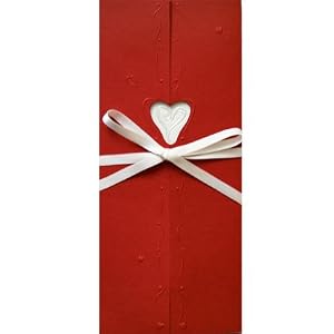 Hidden Heart Ecru Printable Wedding Invitation Kit (10 Pack)