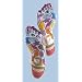 Basic Knead Reflexology Sox - Form Fitting Foot Socks for Massage Therapy