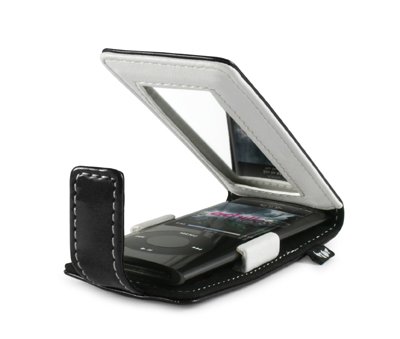 Proporta Compact Mirror iPod Case (Apple 5G iPod nano) - Black