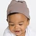 American Apparel Organic Infant Baby Rib Hat -Cinder