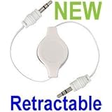 Retractable 3.5mm Aux Auxiliary Cord for iPod, Mp3 Players, Cell Phones, PDA's or any... by Etech
